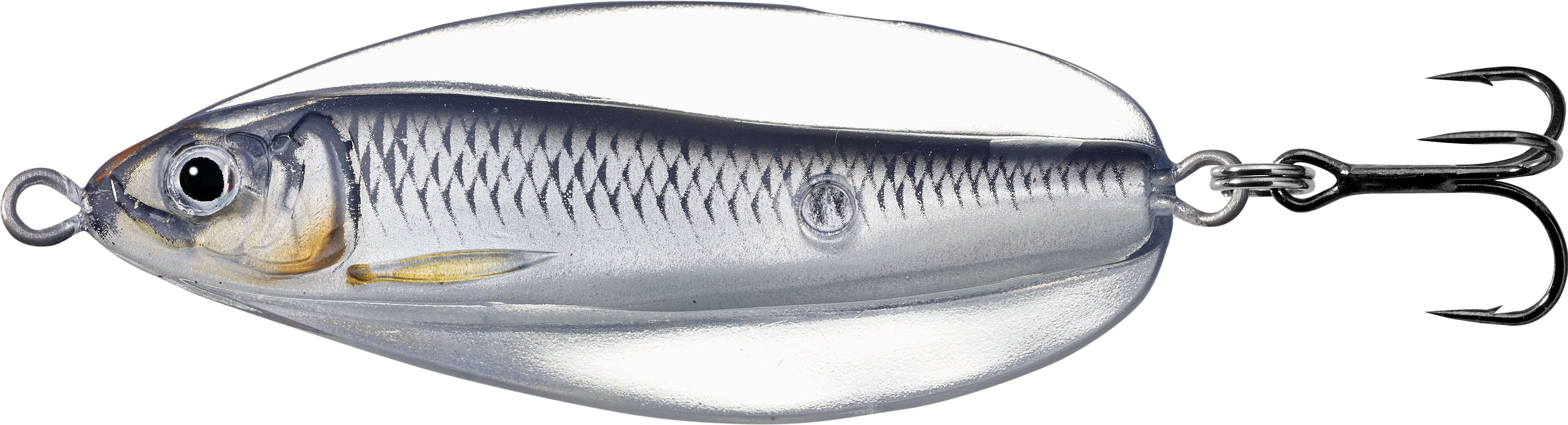 Livetarget Erratic Shiner cucchiaino 2" 1/4 oz Silver Pearl
