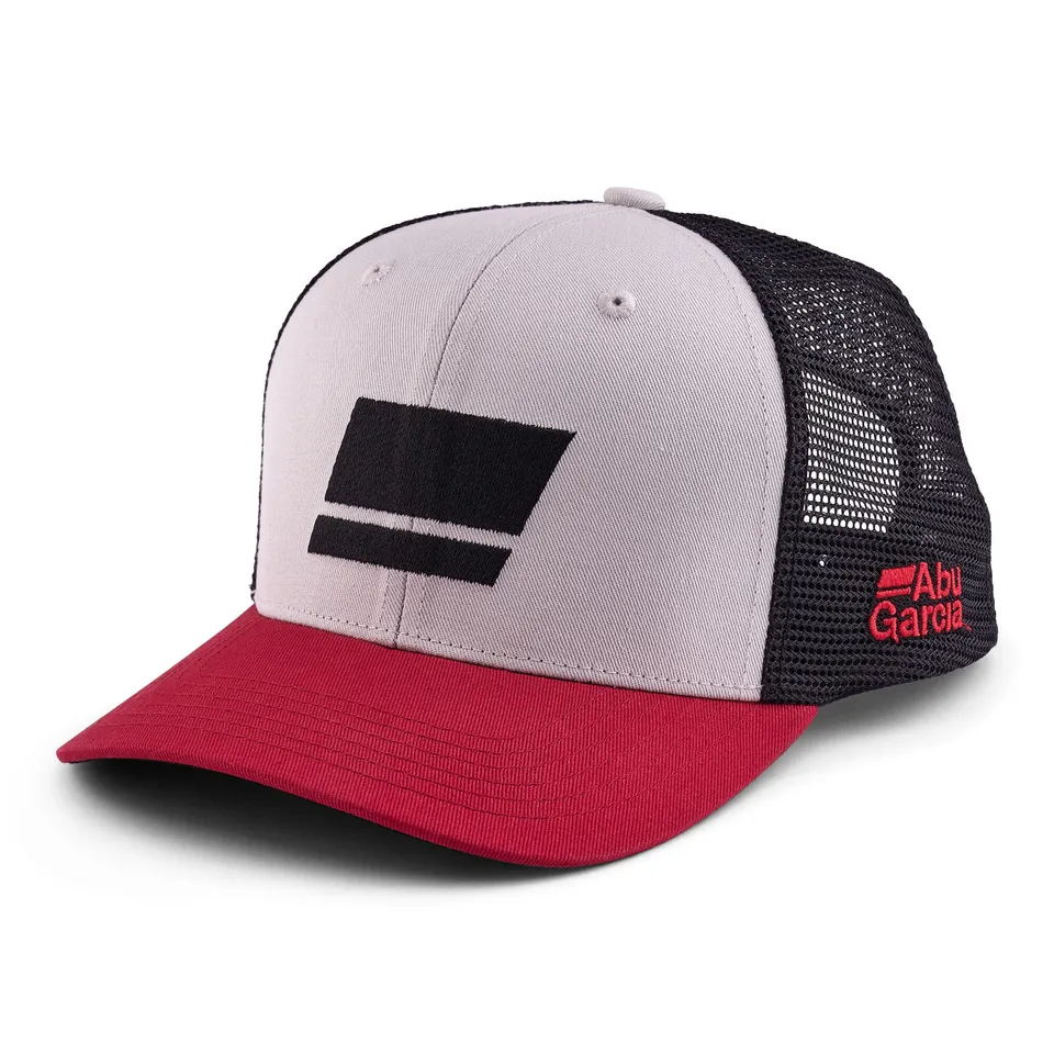 Abu Garcia Pro Series Flag Trucker cappellino grigio nero