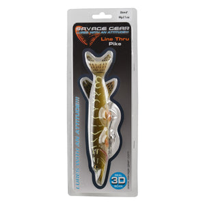 Savage Gear 3D Line Thru Pike esca luccio realistica