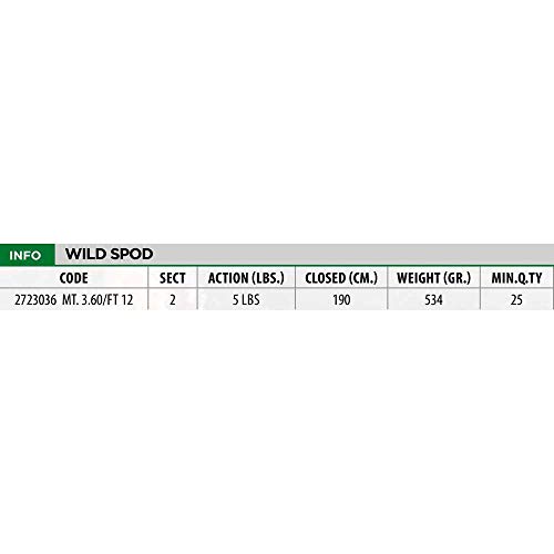 Linea Effe Canne Wild Spod 3,60 m canna carpfishing 5 lbs