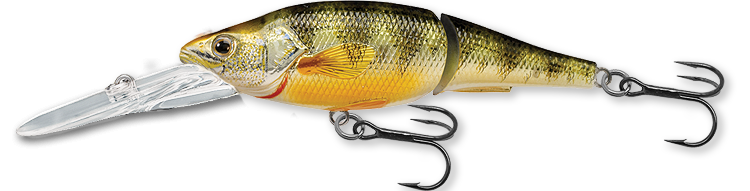 Livetarget Jointed Baits Yellow Perch esca snodata 3 5/8" traina
