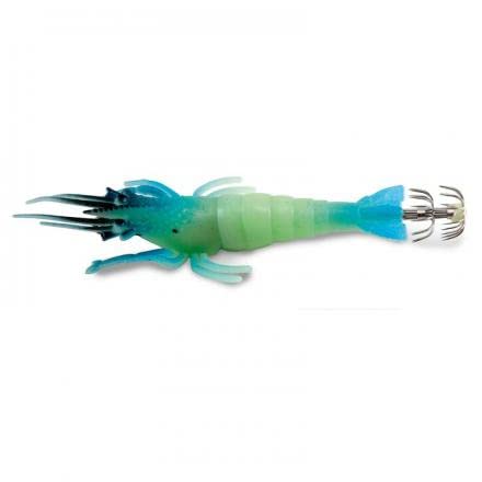 Lineaeffe Esche Glowing Squid Jigs totanara blu luminosa 3.5 10,5 cm
