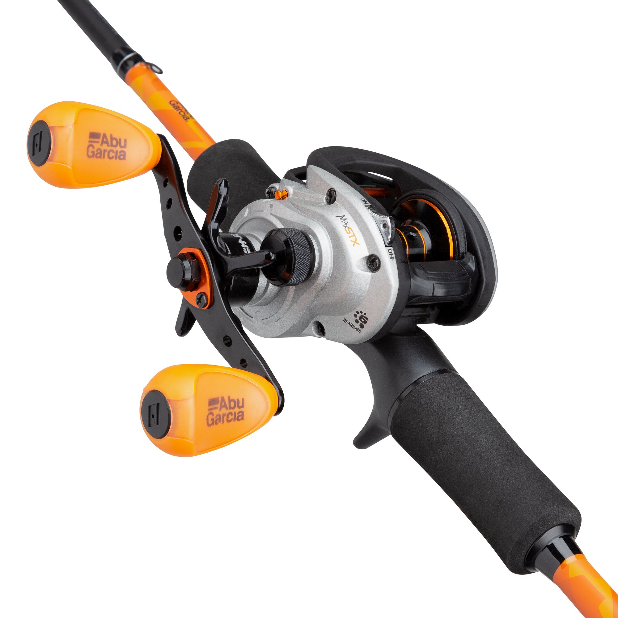 Abu Garcia Max STX combo casting canna carbonio 24T