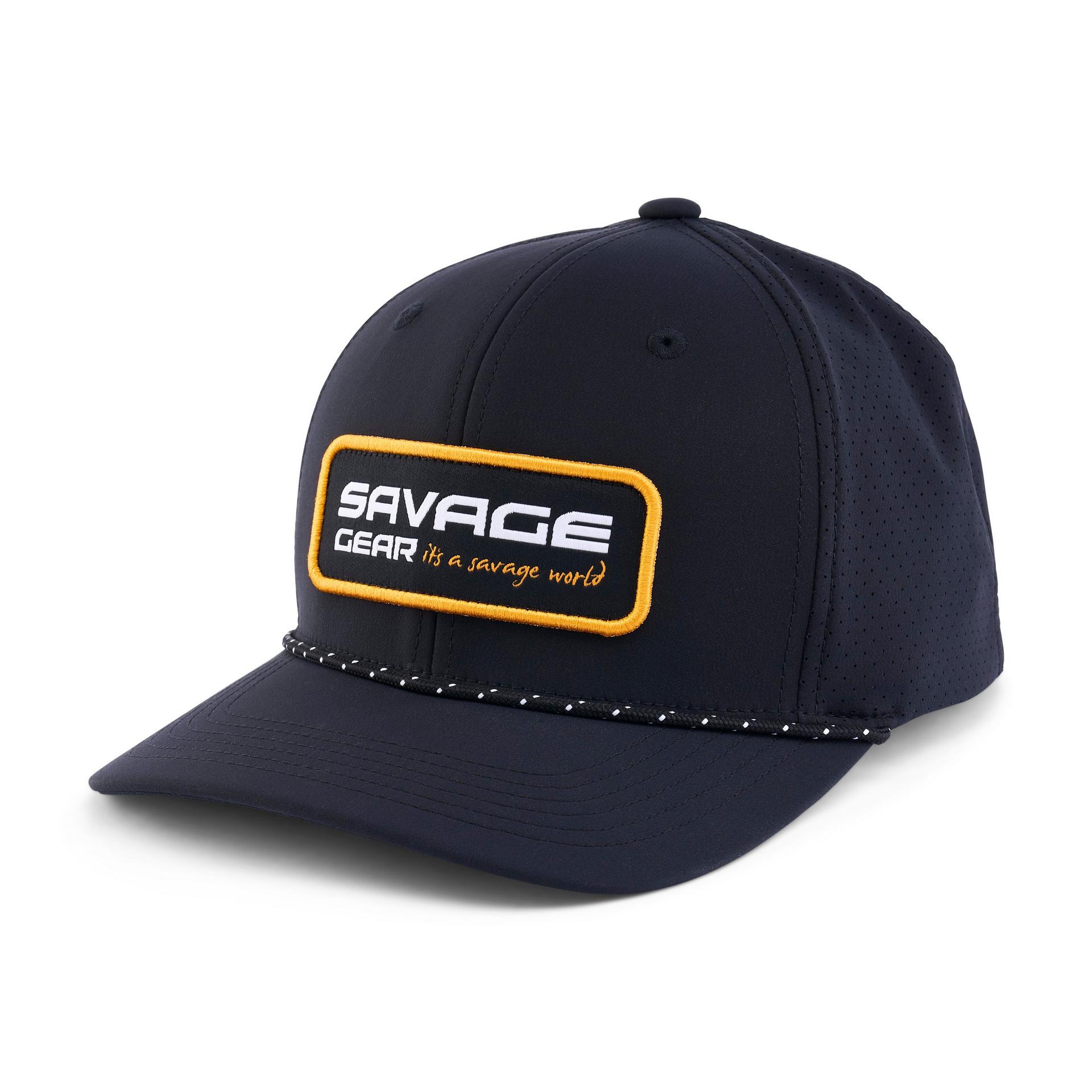 Savage Gear Orange LTD Patch Logo Cappello Snapback