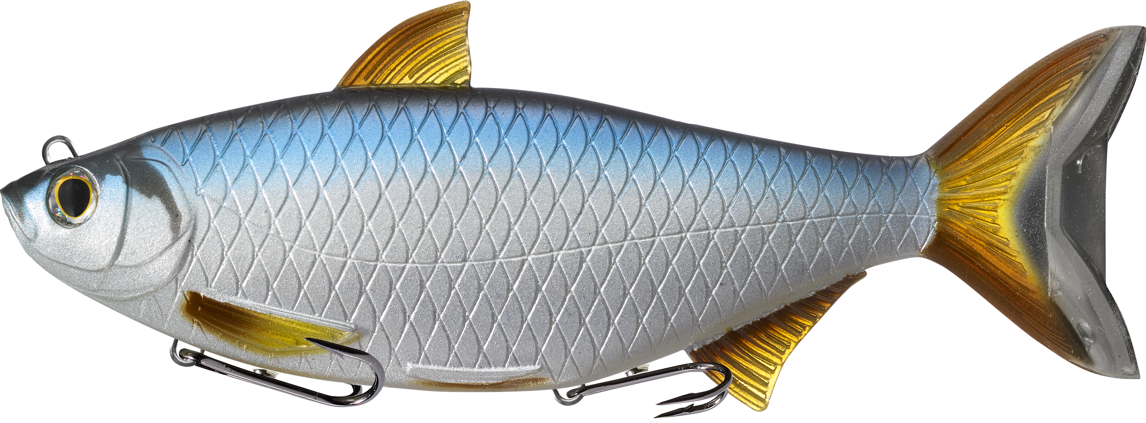 Livetarget Golden Shiner swimbait 14 cm Gold Black 1 3/4 oz