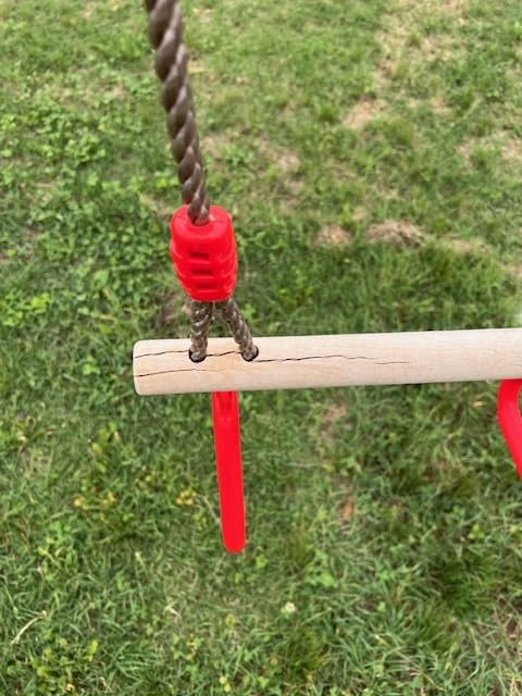 PELLOR Trapezio Legno Rosso Anelli Ginnastica 160 kg