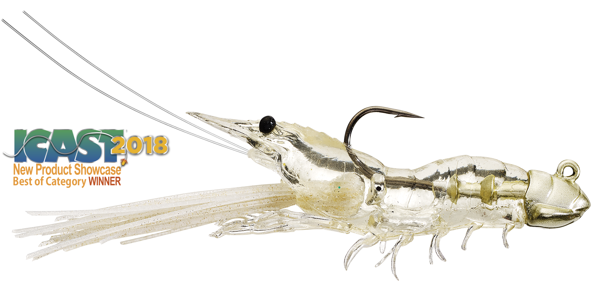 Livetarget Fleeing Shrimp gomma 2 3/4" 1/4 oz 910 Sand Shrimp