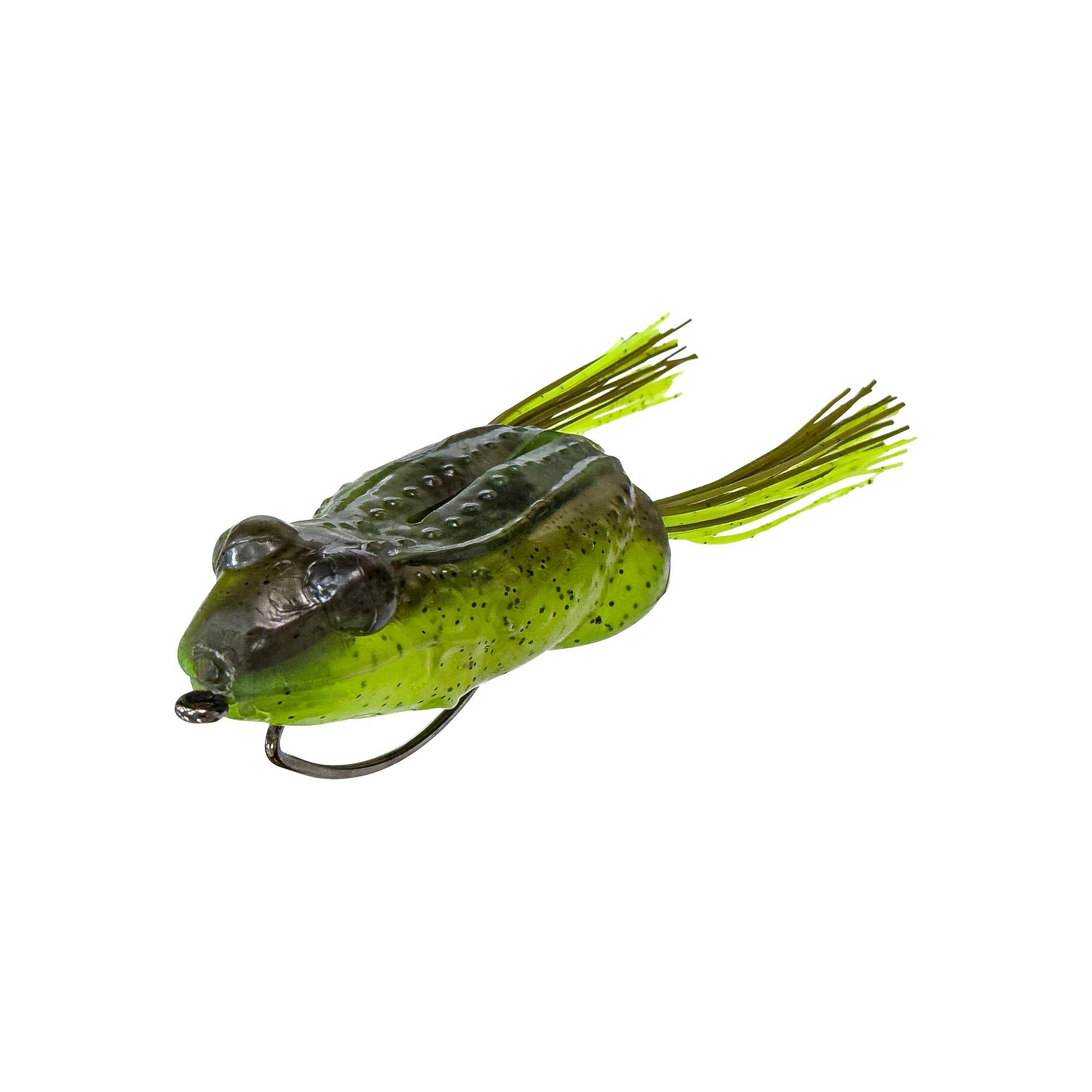 Savage Gear Toughtec Tough Frog rana 3.5in Green Pumpkin