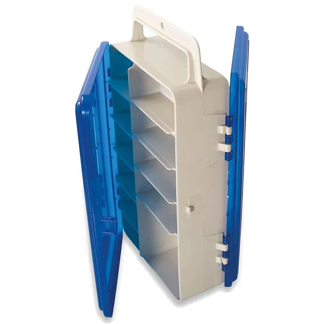 Lineaeffe Box 26.5x16.3x7.8 cm valigetta porta accessori 2 coperchi