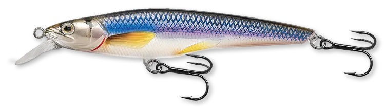 Livetarget Rainbow Smelt Jerkbait esca 3 5/8" Silver Blue