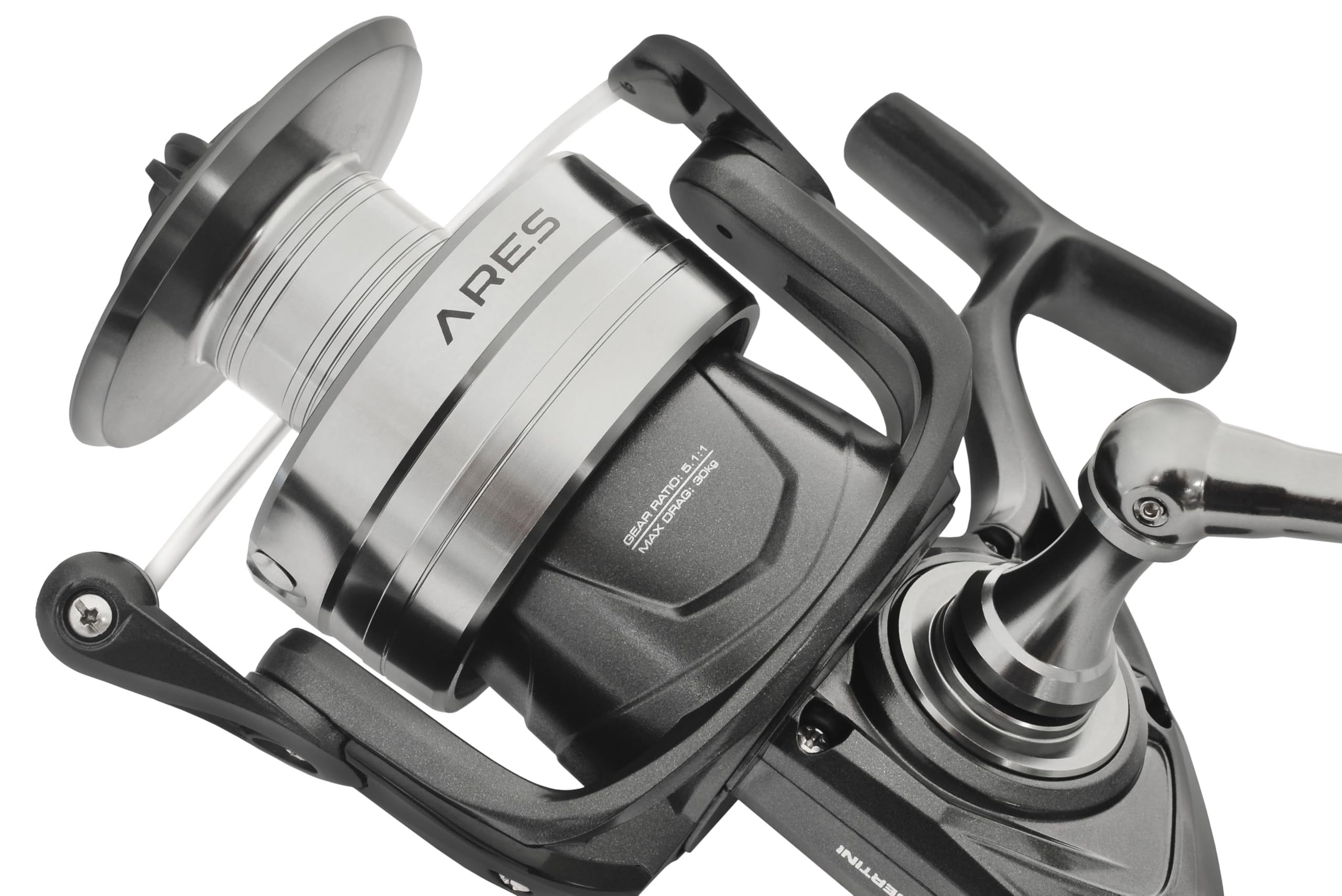 Tubertini Ares 5000 mulinello mare metallo waterproof