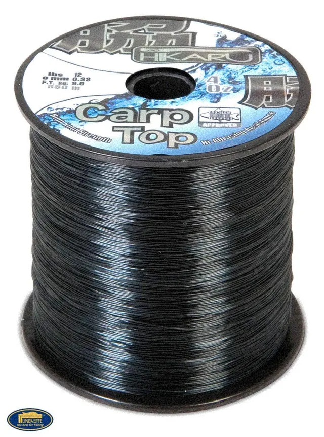 Linea Effe Hikaru Carp Top-Black filo da pesca nylon 550 m 0,36 mm