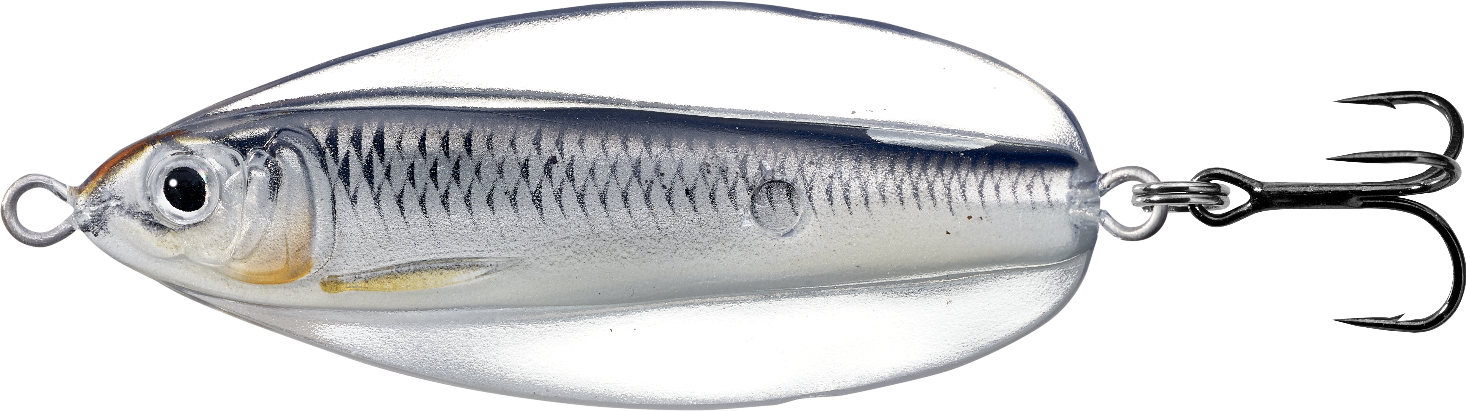 Livetarget Erratic Shiner cucchiaino 2" 1/4 oz Silver Pearl