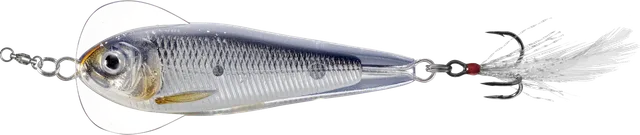 Livetarget Flutter Shad cucchiaino 1 3/4" Silver Pearl shad