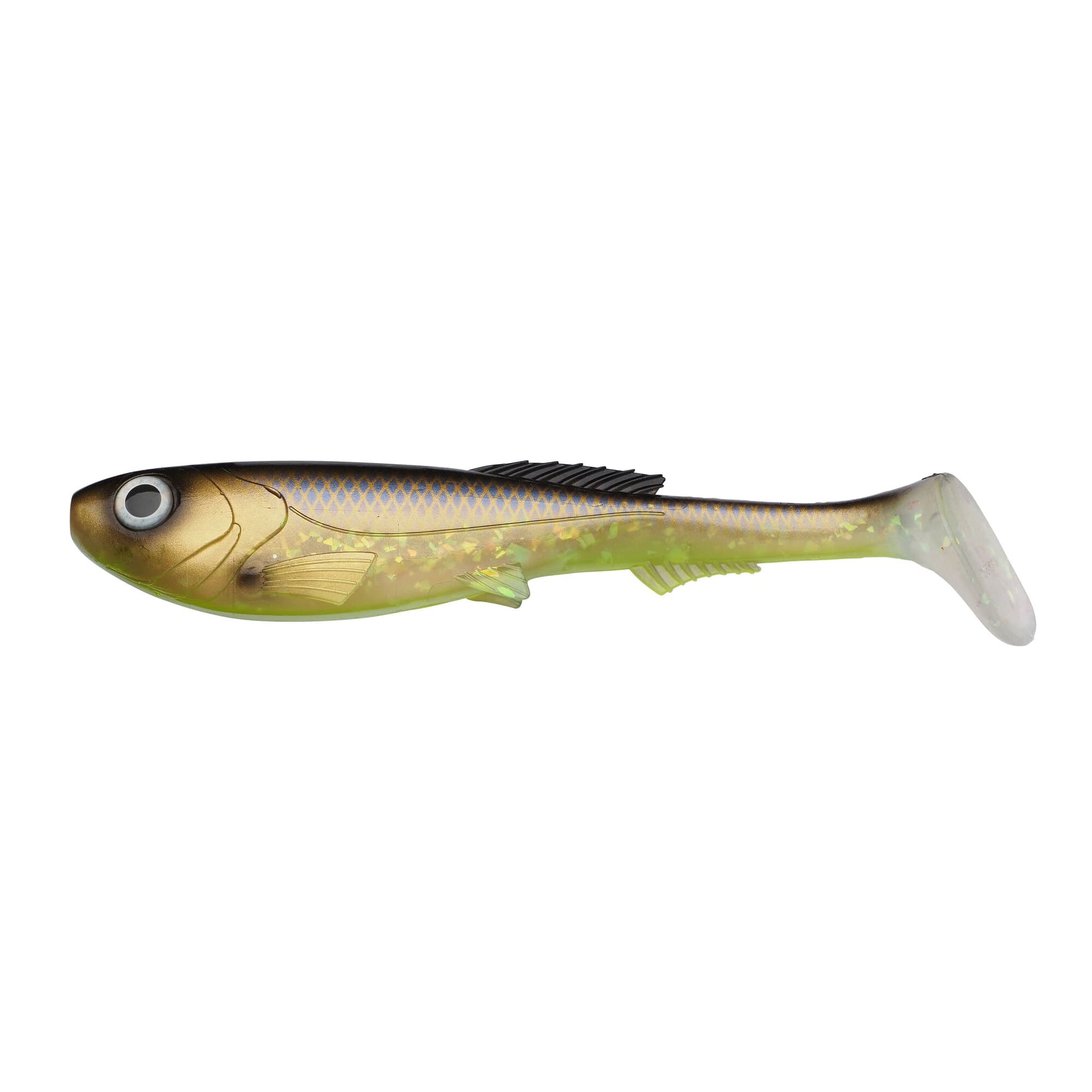 Abu Garcia Beast Paddletail shad luccio Firetiger 21 cm
