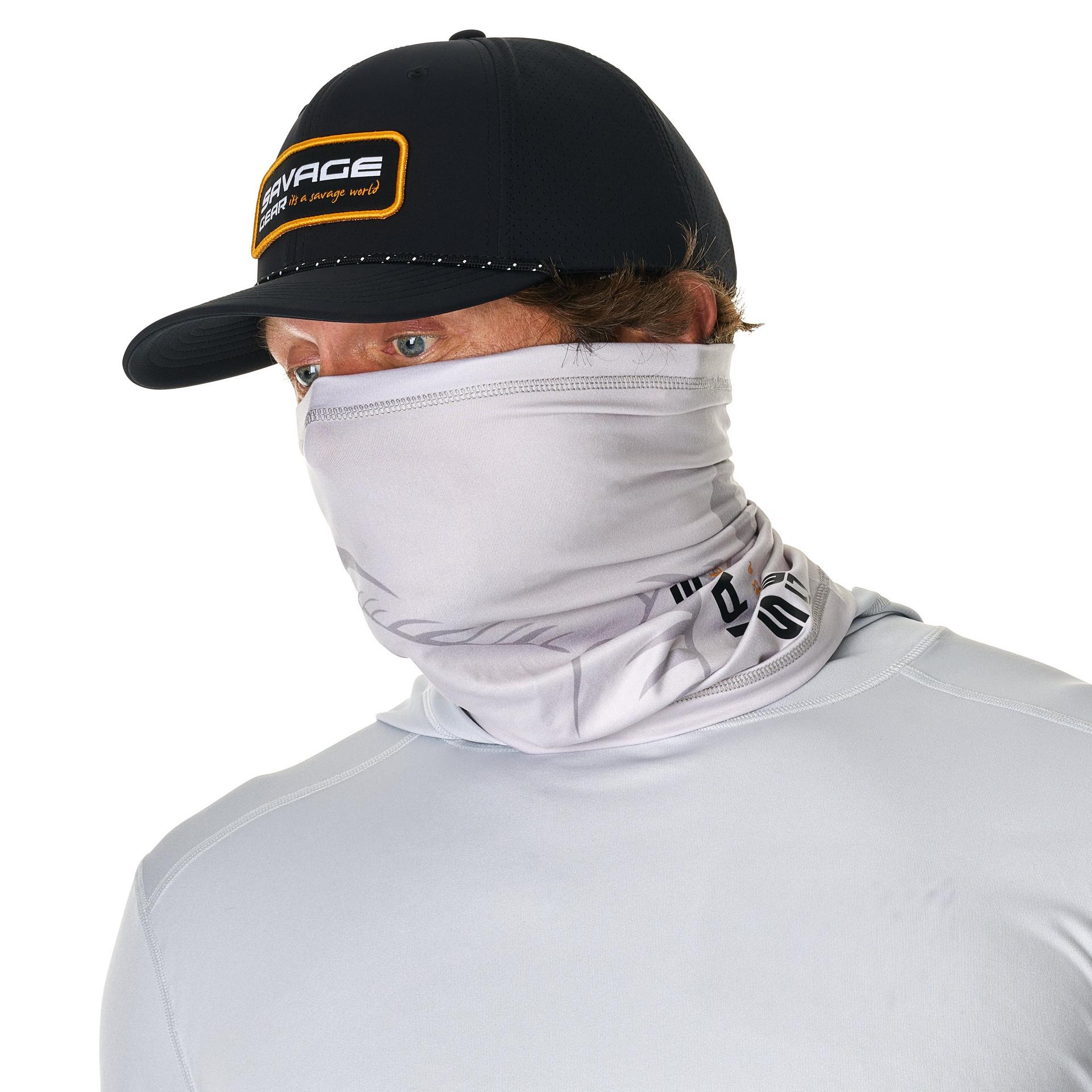 Savage Gear Orange LTD UPF Gaiter scaldacollo arancione sole e vento