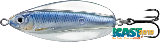 Livetarget Erratic Shiner cucchiaino 2" 1/4 oz Silver Pearl