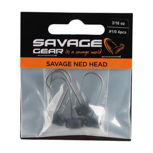 Savage Gear Toughtec NED Jig Head testina ned finesse