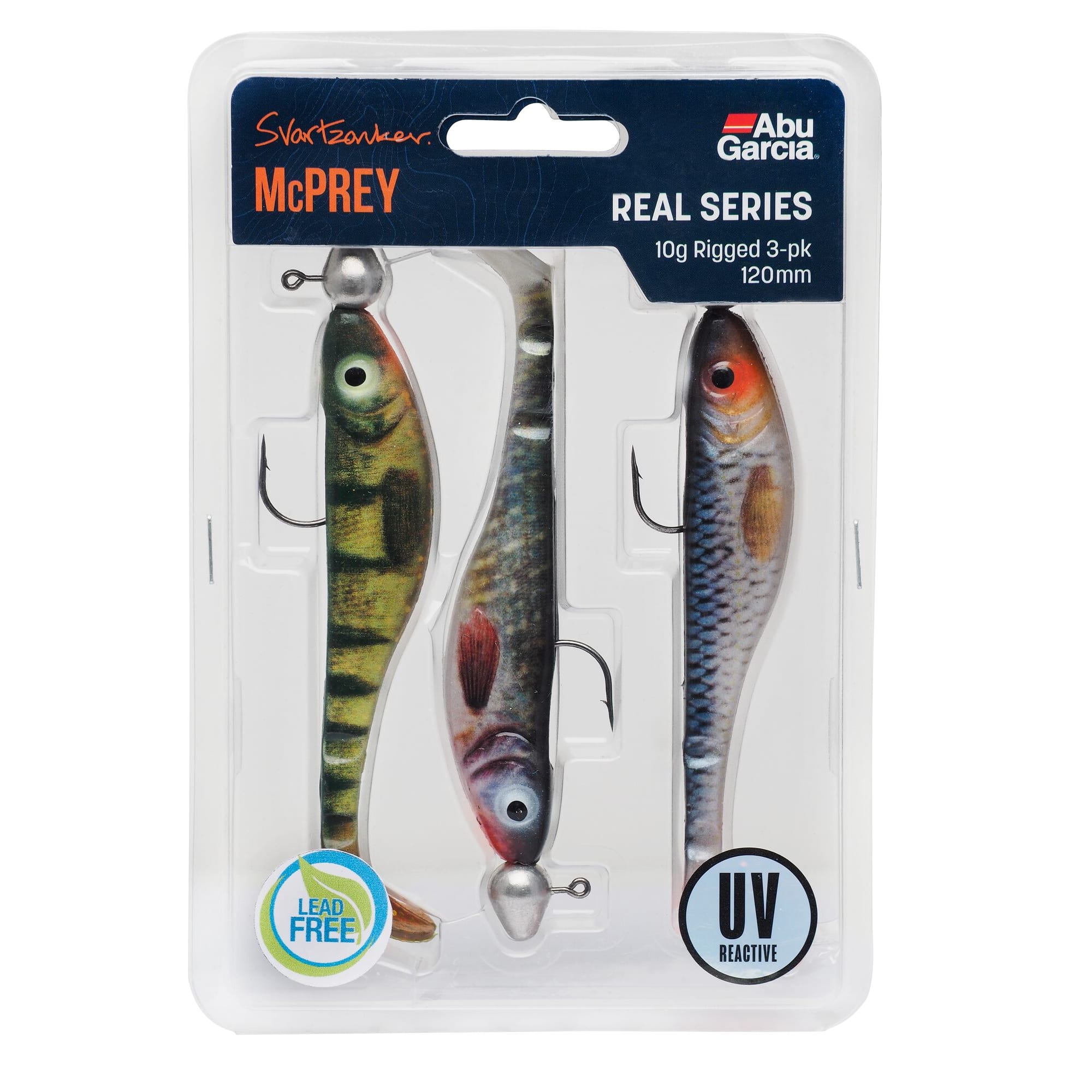 Abu Garcia Svartzonker McPrey Shad Prerigged per Luccio