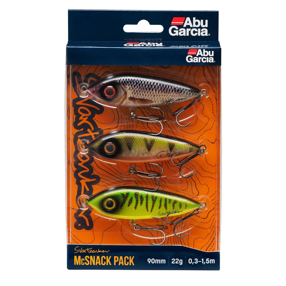 Abu Garcia Svartzonker McSnack Glidebait Luccio Confezione 3 Pezzi