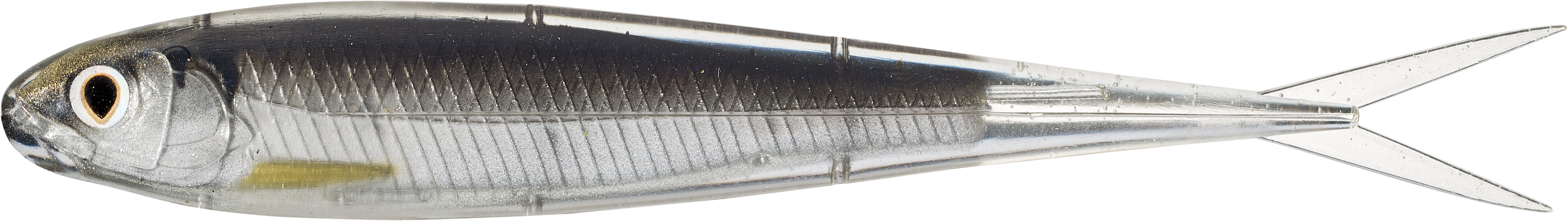 Livetarget Twitch Minnow esca morbida 9,5 cm Silver Pearl 4 pz