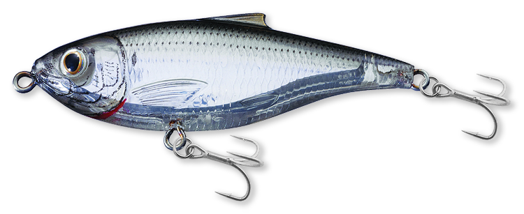 Livetarget Sardine Twitchbait 3" Natural Metallic acqua salata