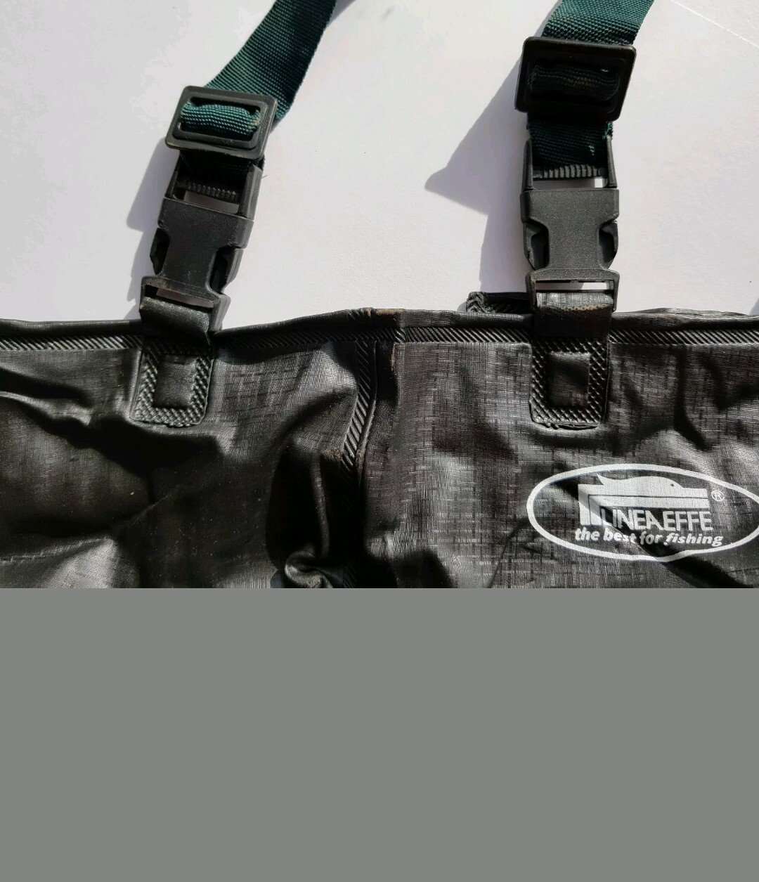 Lineaeffe Waders Chest PVC Black Scafandro Taglia 40