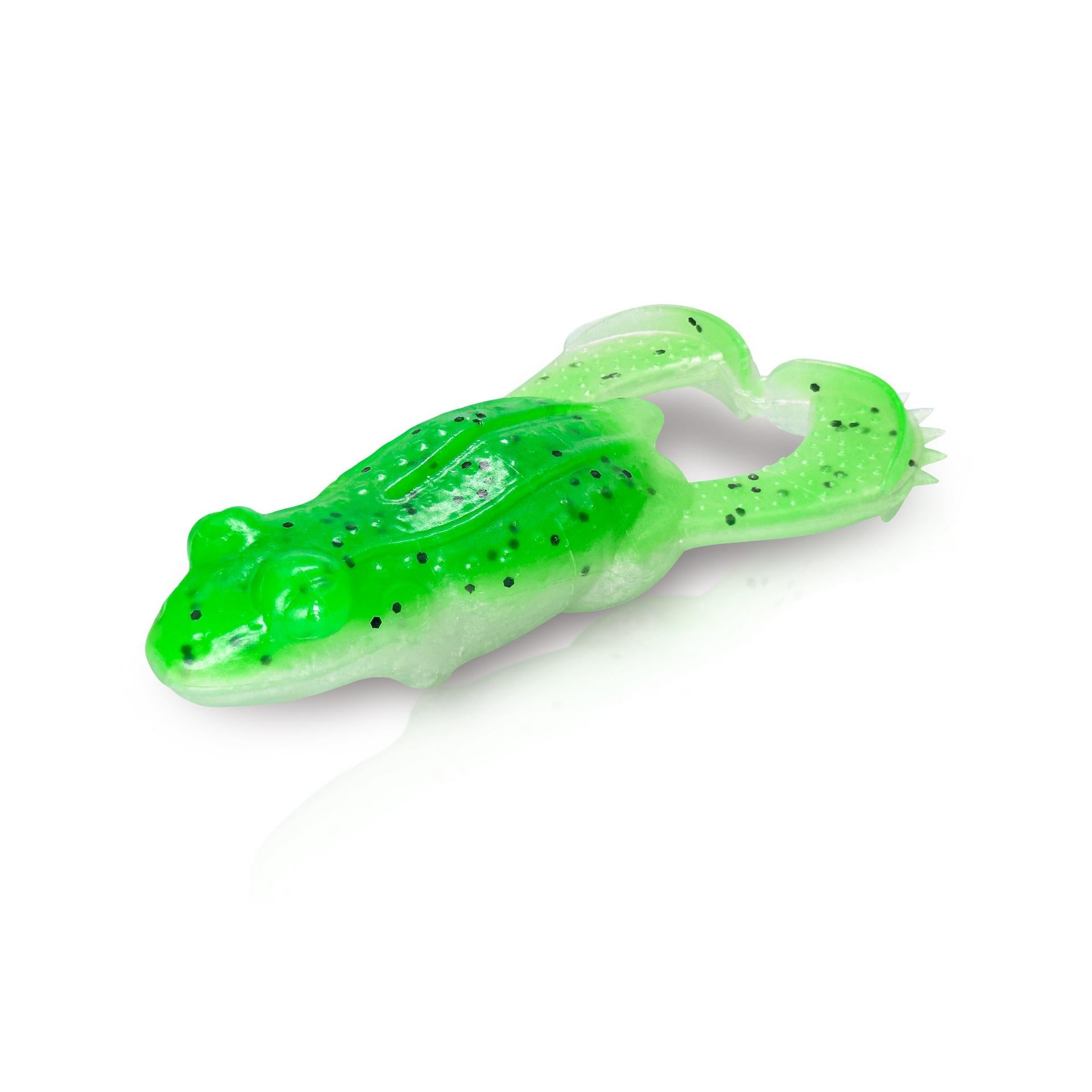 Savage Gear Toughtec Tough Toad esca rana Green Frog 4 in