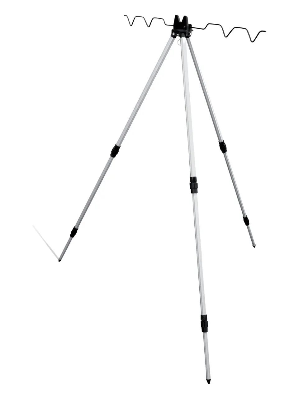 Lineaeffe Supporti Tripode Alluminio Estensibile Leggero Pesca