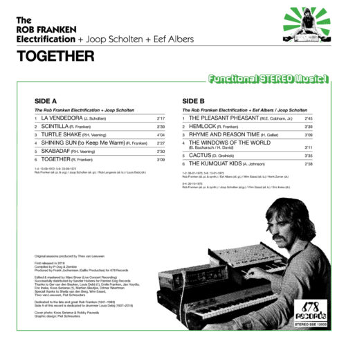 Albore SSE 12003 Rob Franken Together vinile LP