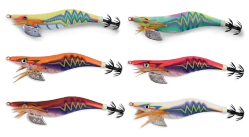 Linea Effe Thunder Squid Jig Totanara #3.0 9 cm Fluo Orange
