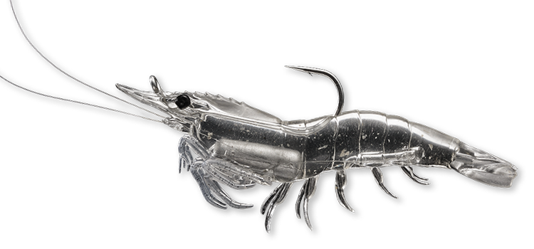 Livetarget Rigged Shrimp esca gambero 3" Sand Shrimp mare