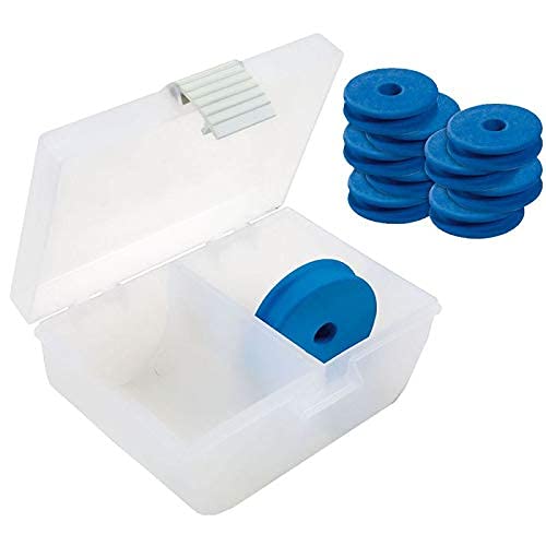 Linea Effe Accessori Avvolgilenze con Contenitore 10 Pezzi