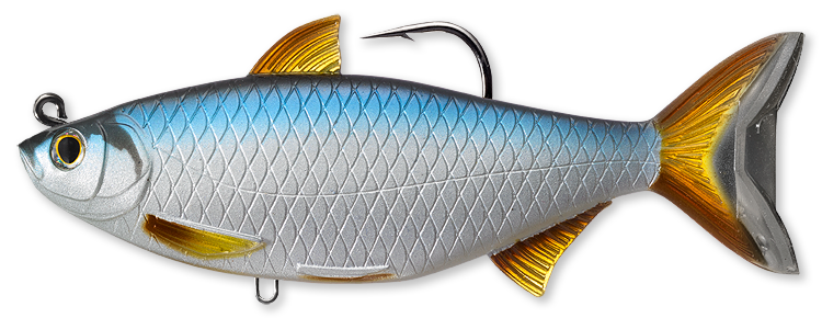 Livetarget Golden Shiner swimbait 14 cm Gold Black 1 3/4 oz