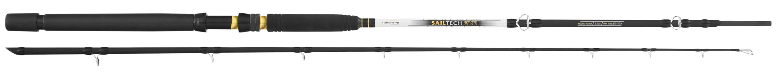 Tubertini Giudecca 2 Sailtech Evo canna bolentino Fuji