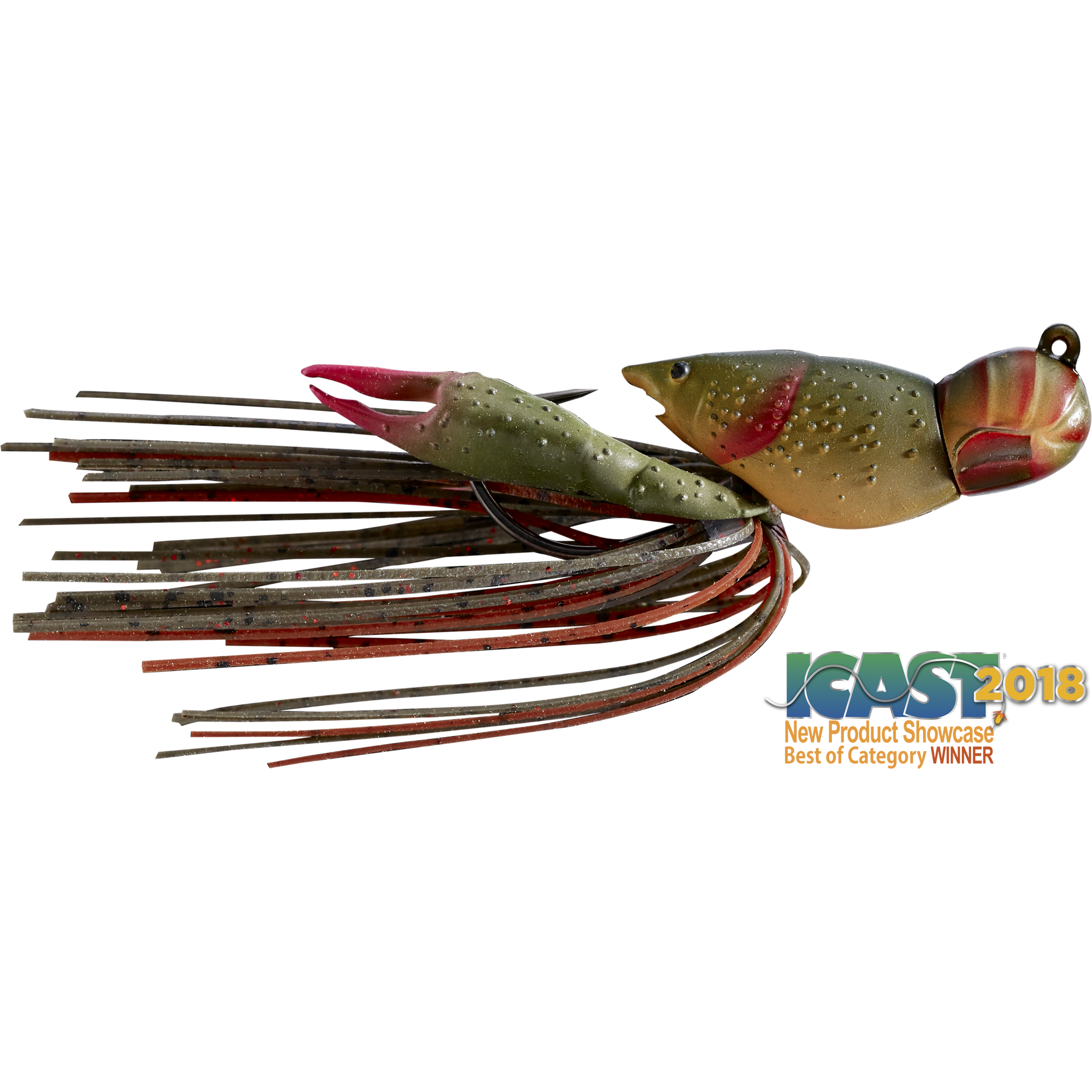 Livetarget Hollow Body Craw esca craw 1 3/4" Natural Brown