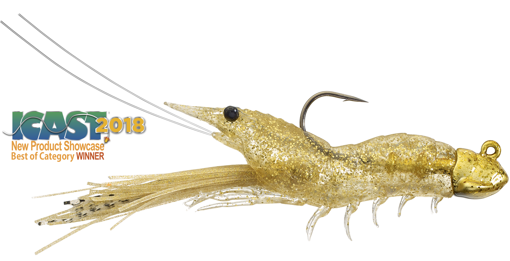 Livetarget Fleeing Shrimp gomma 2 3/4" 1/4 oz 910 Sand Shrimp