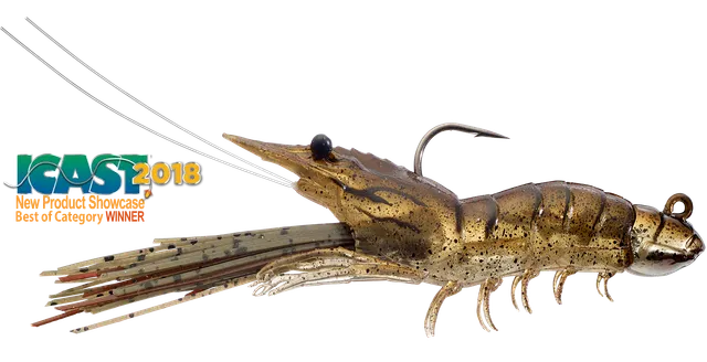 Livetarget Fleeing Shrimp gomma 2 3/4" 1/4 oz 910 Sand Shrimp