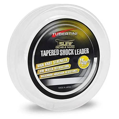 Tubertini Shox Taper T-Surf shock leader surfcasting monofilo