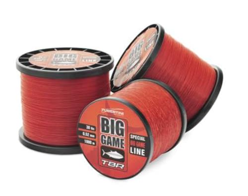 Tubertini Gorilla Big Game TBR monofilo 0.65 mm rosso traina