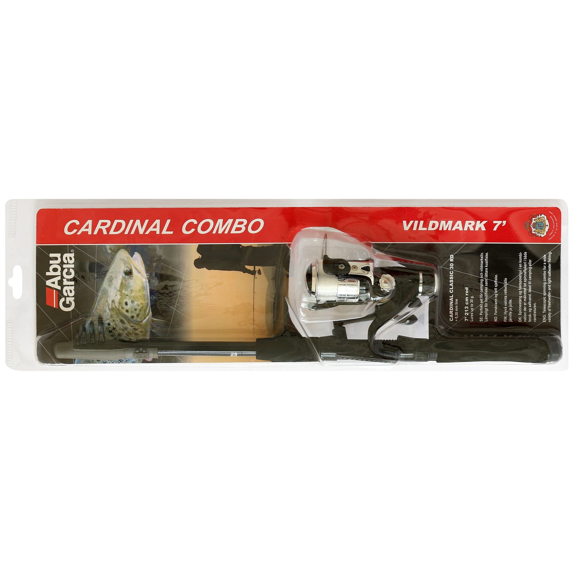 Abu Garcia Cardinal Classic Vildmark combo spinning 2.13m