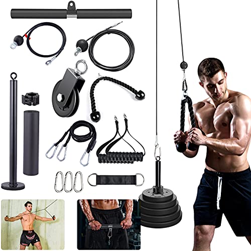 PELLOR Pulley System 127 kg Carrucola Palestra Casa