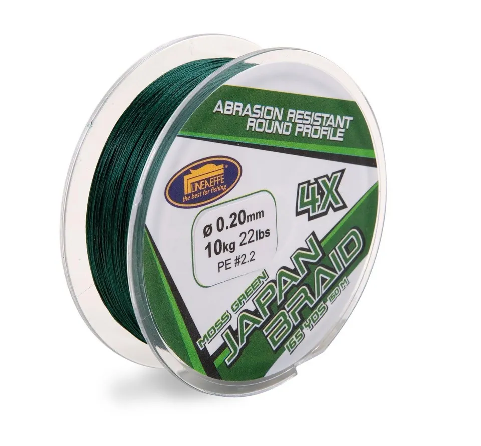 Lineaeffe Japan Braid Trecciato 150 m 0.18 mm Verde