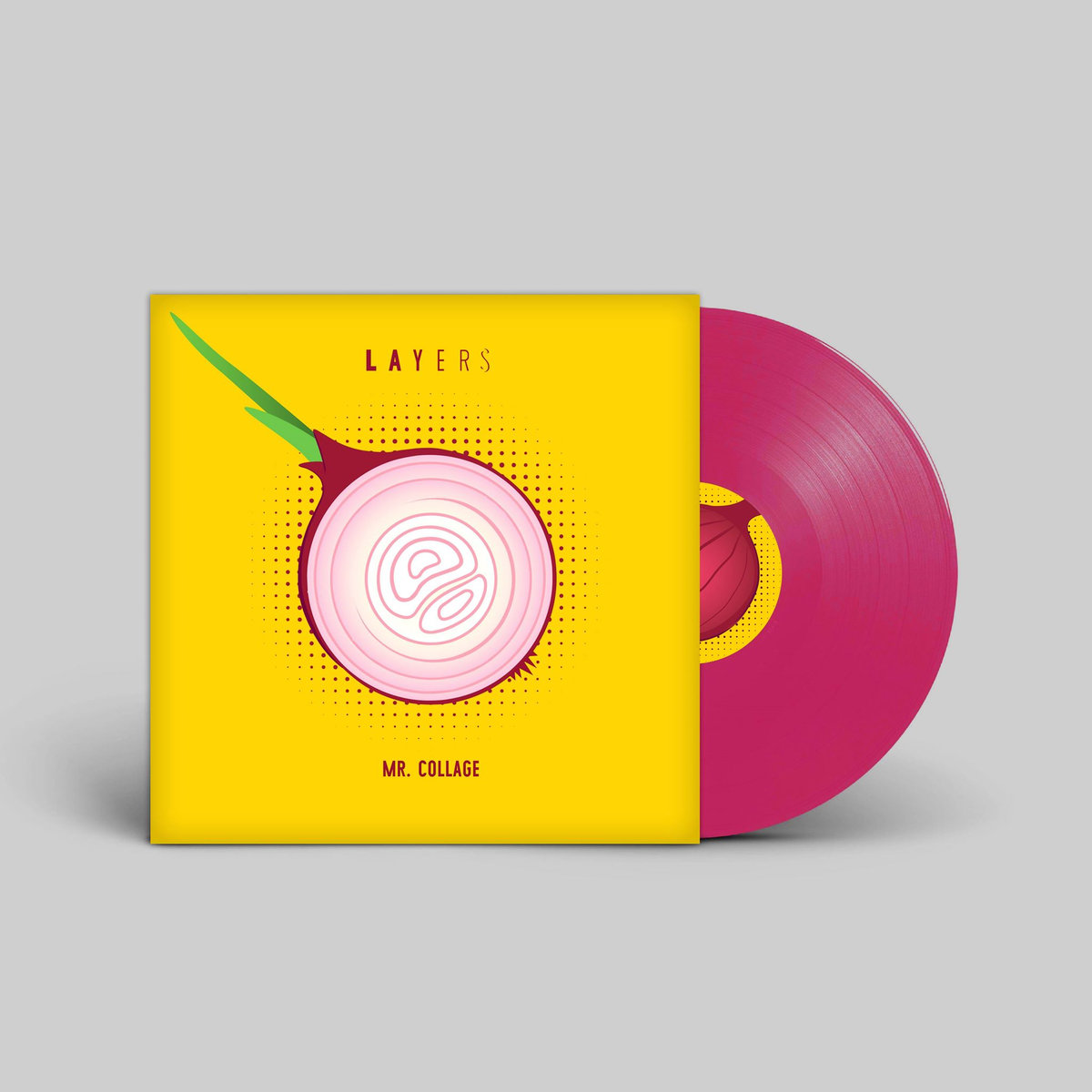 Albore MTW004 Layers LP Mr. Collage vinile colorato limitato