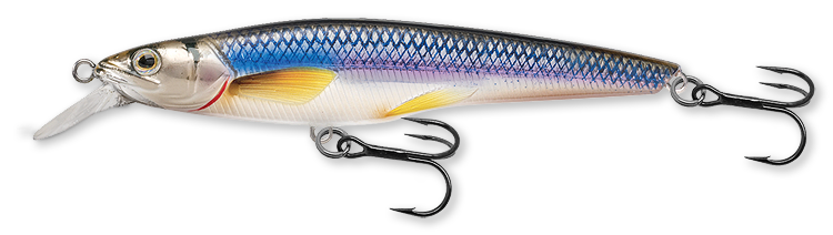 Livetarget Rainbow Smelt Jerkbait esca 3 5/8" Silver Blue