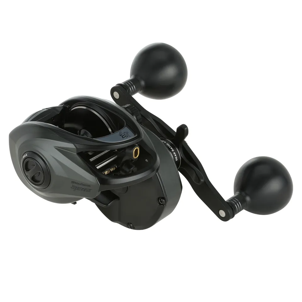 Abu Garcia Beast 400 Mulinello Casting Man sinistra