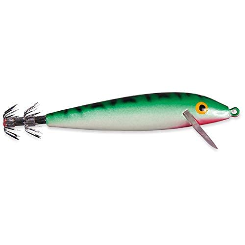 Linea Effe Squid Troll Totanara 3.5 White-Green 10.5 cm